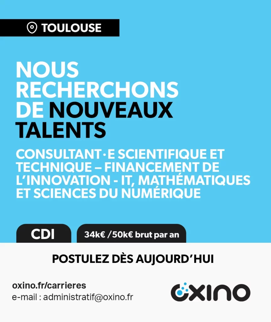 CDI - Consultant·e scientifique et technique – Financement de l’innovation - IT, Mathématiques et Sciences du numérique